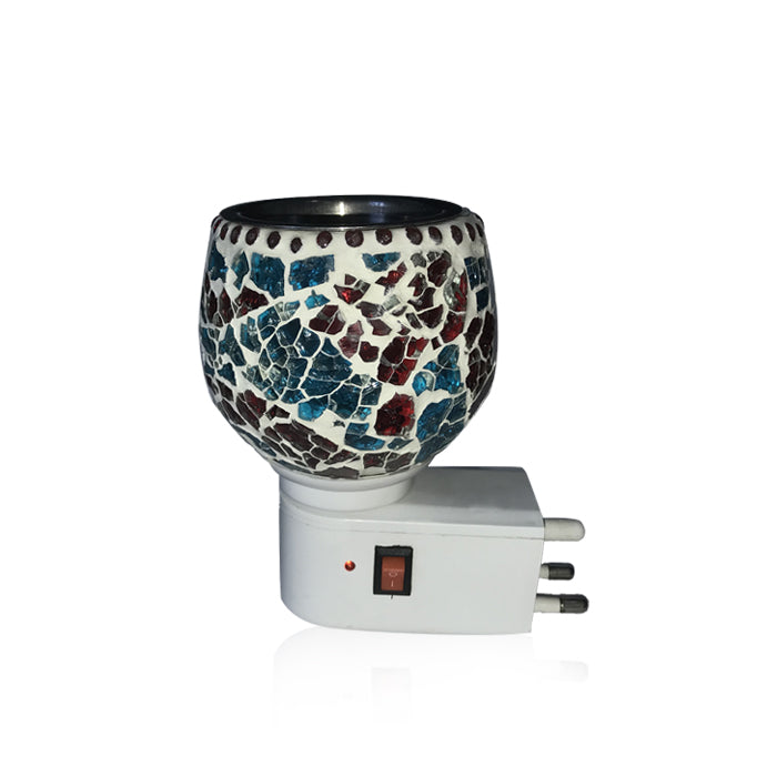 Camphor Vaporizer & Night Lamp (Premium) with Pure Camphor Tablets 50 gm - Model - Crack Light 2