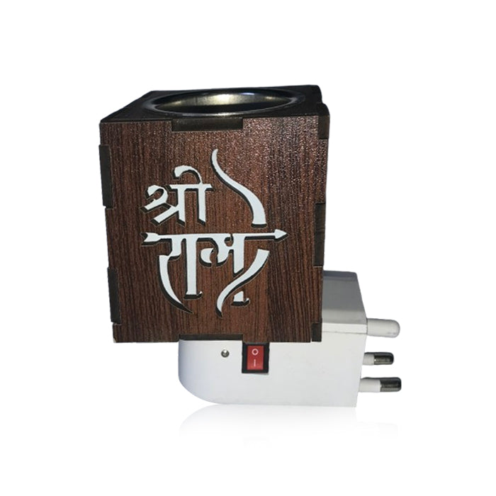 Shree RAM-Camphor Burner & Night lamp+Shudh Kapoor  - (Model - Shree Ram)