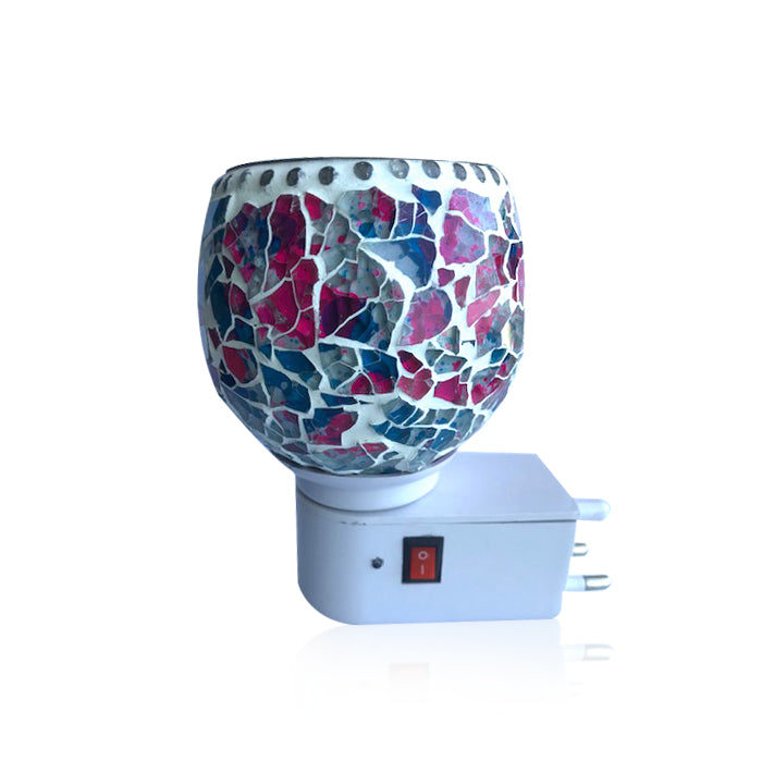 Camphor Vaporizer & Night Lamp (Premium) with Pure Camphor Tablets 50 gm - Model - Crack Light