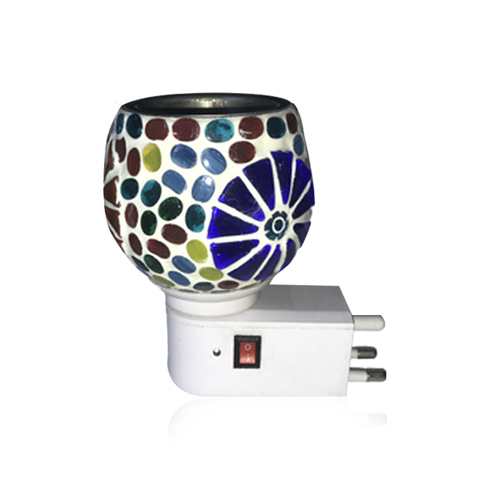 Camphor Vaporizer & Night Lamp (Premium) with Pure Camphor Tablets 50 gm - Model - Flower pot